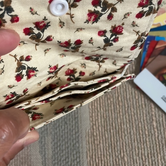 Stylish Snap Card Wallet/Business Card/Gift Card Holder made with Cotton Fabric - Picture 4 of 6